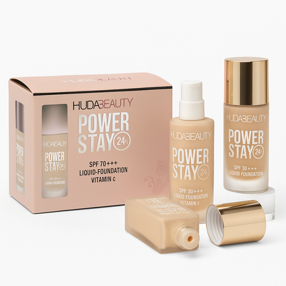 Huda Beauty Power Stay 24H Liquid Foundation SPF 30+++ with Vitamin C