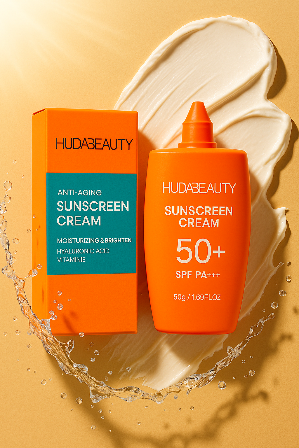 HUDA BEAUTY Sunscreen Cream SPF 50+